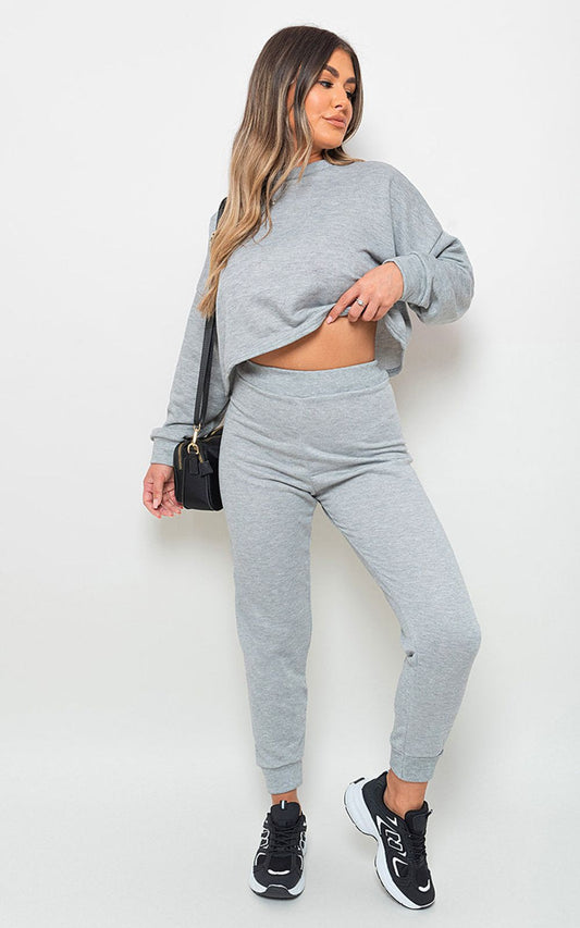 Sweatshirt And Jogger Loungewear Co-ord Set